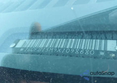 1999 GMC Savana Rv z USA, uszkodzony, nr VIN 1GDFG15M9X1098680